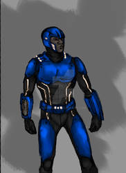 Space Man Blue Version