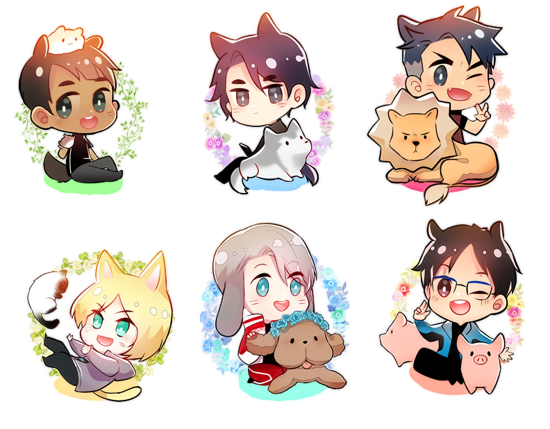Yuri on online ice chibi