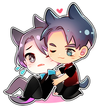 Chibi JJ and Seung-gil