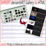 EXPORT da Gallery to HTML