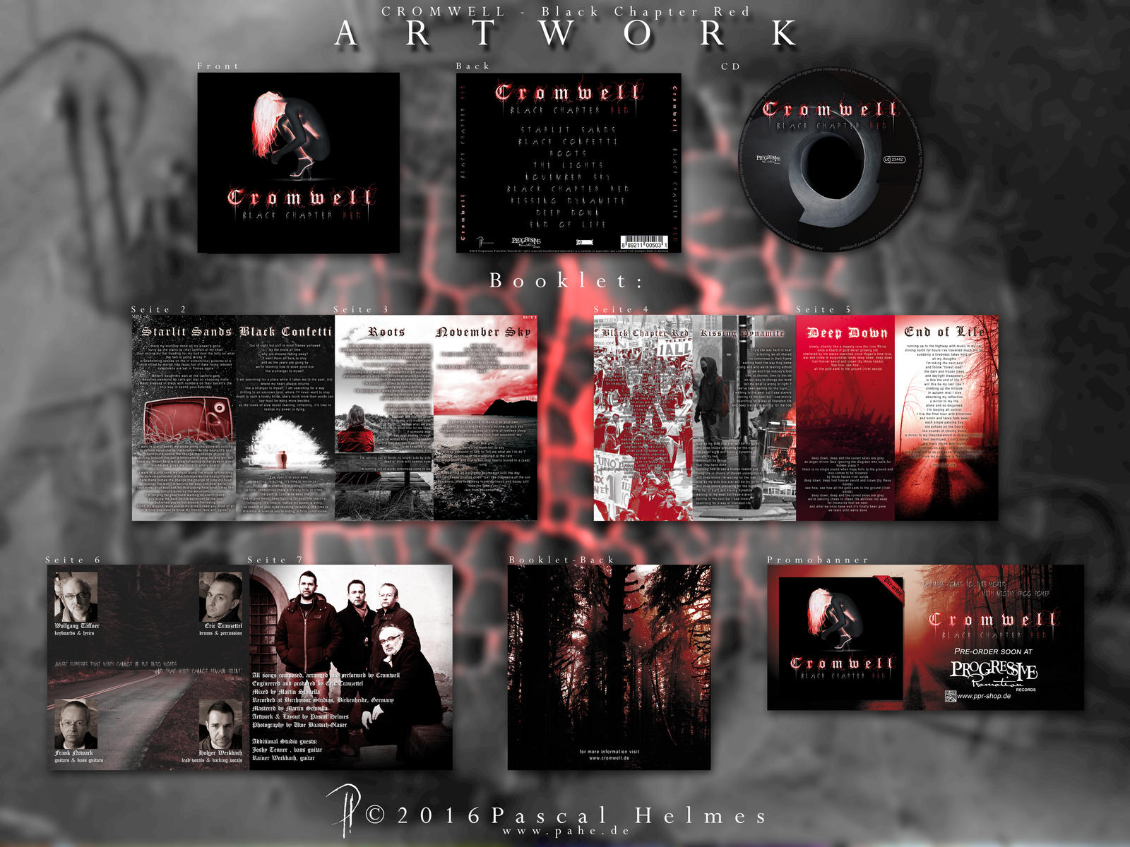 Cromwell - Black Chapter Red - Artwork