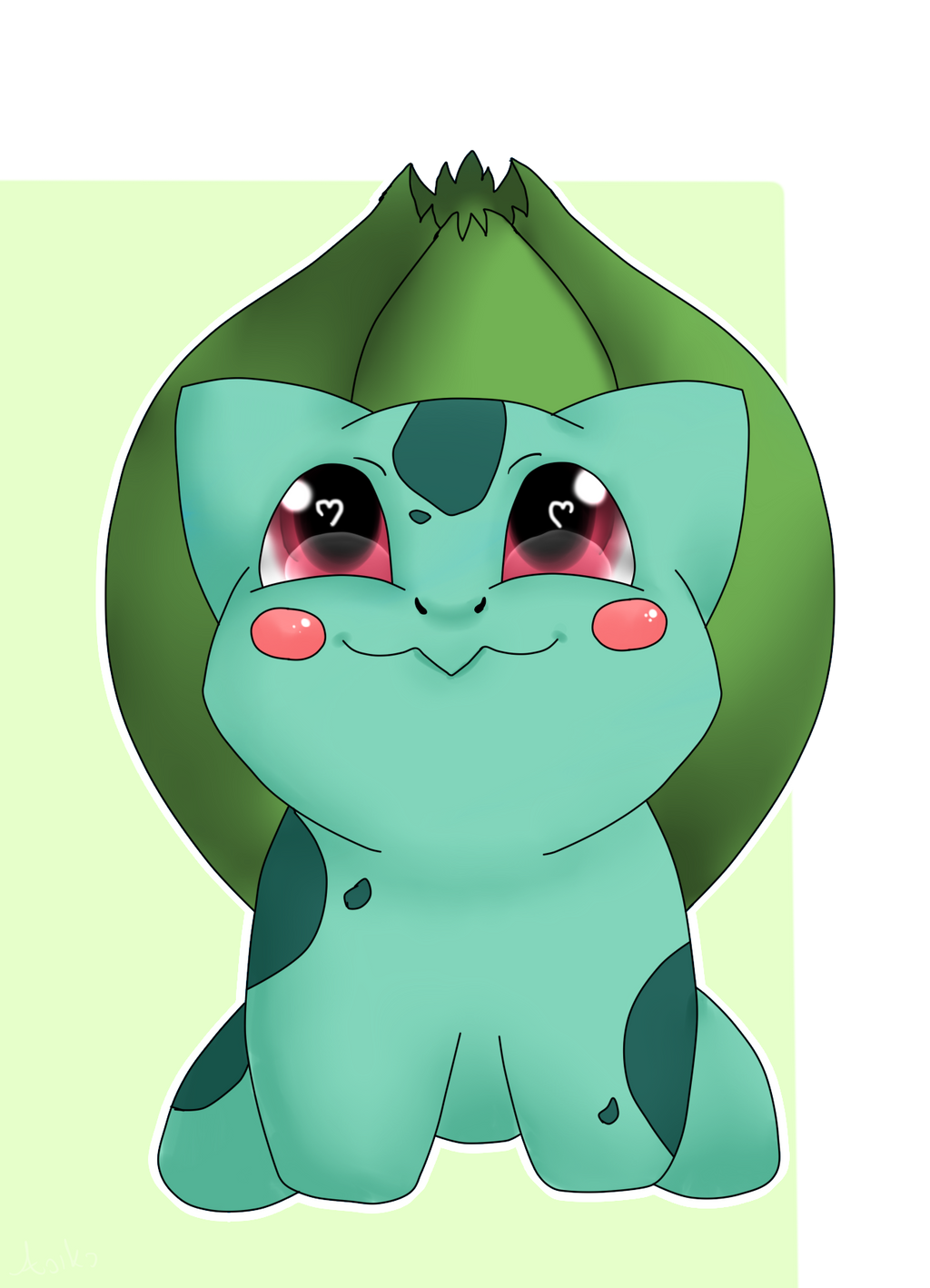 POKEMON 1 Bulbasaur by Asiksx on DeviantArt