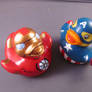 Iron Man and Captain America Ducks
