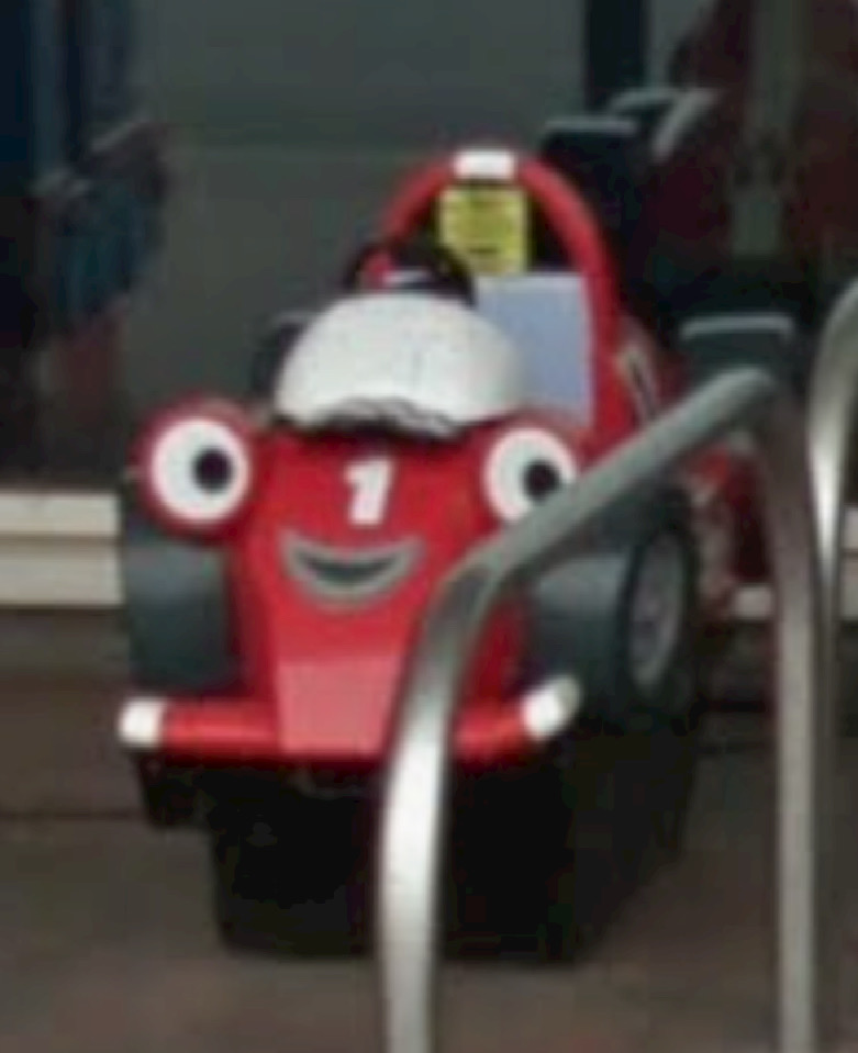 Jolly Roger Roary The Racing Car Kiddie Ride by tractortom4 on DeviantArt