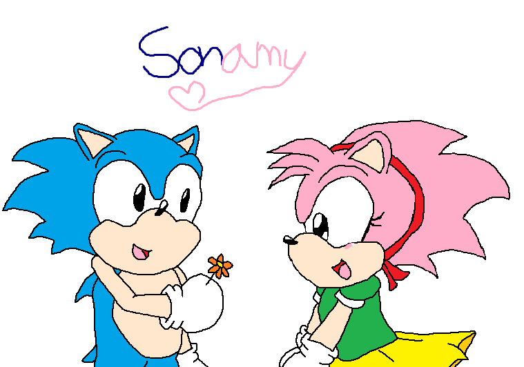 Classic Sonamy on SONAMY-ALL-FORMS - DeviantArt