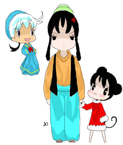 Donald Duck, George Geef(Goofy), and Mickey Mouse by Stevesan on DeviantArt