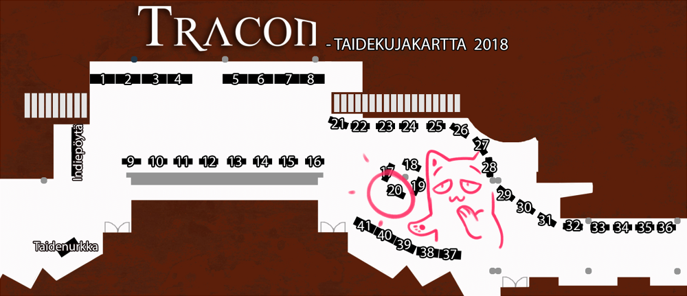 Tracon2018-kujakartta Finalx by HelmiP Tracon2018-kujakartta Finalx by HelmiP