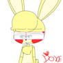 my O.C fnaf /dove the bunny/