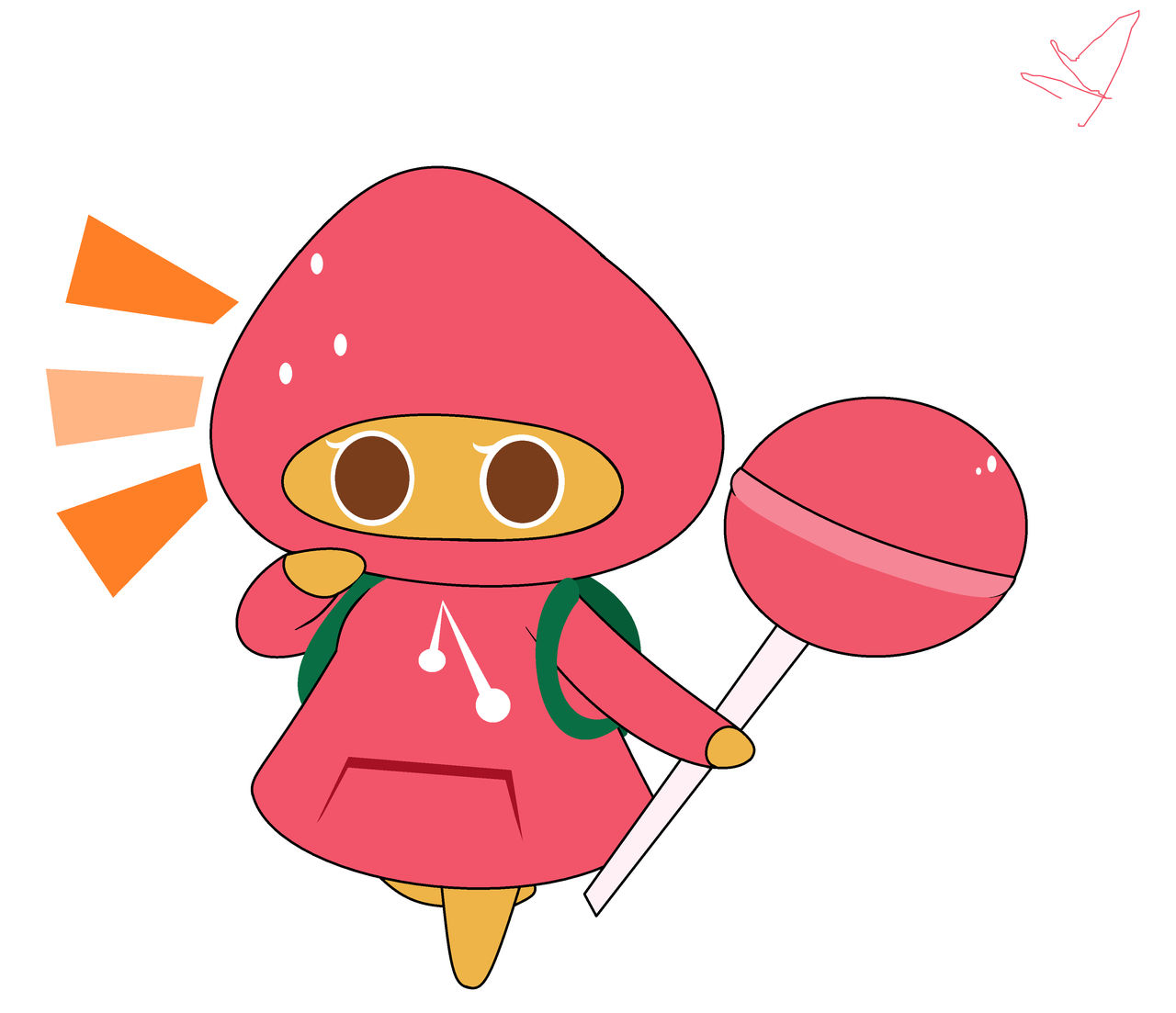 A rare Strawberry Cookie