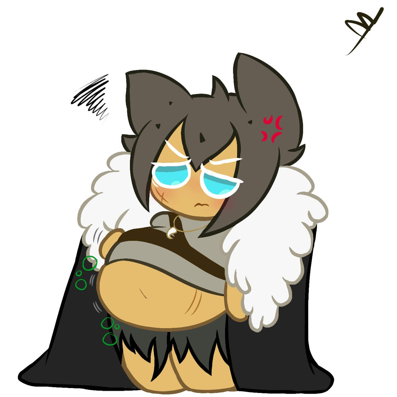 Request - Chonky Werewolf Cookie