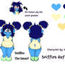 Sniffles The Smurf Ref Sheet