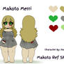 Makoto merri Ref Sheet
