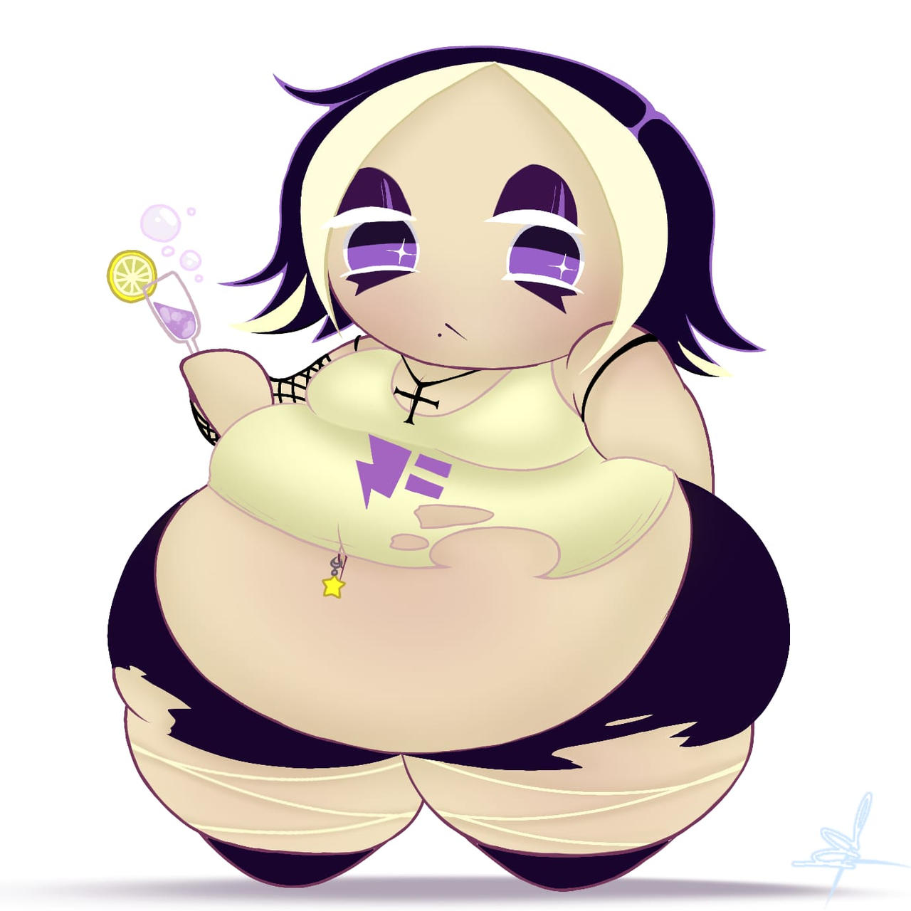 Chonky Black lemonade cookie