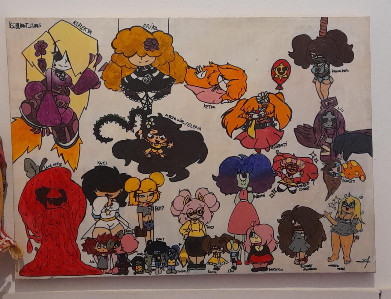 My paintings #1: Ocs