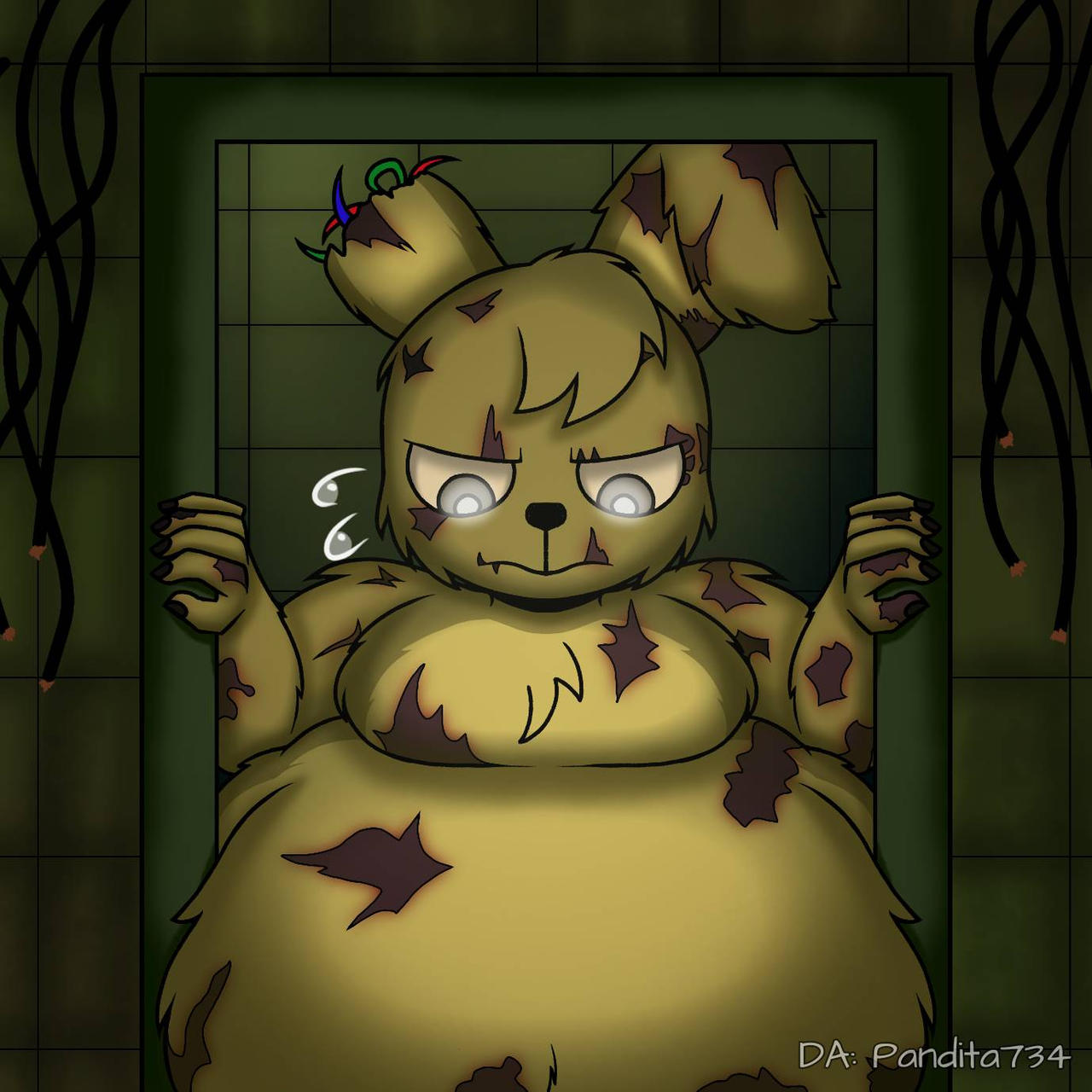This version of Fnaf 3 is very strange