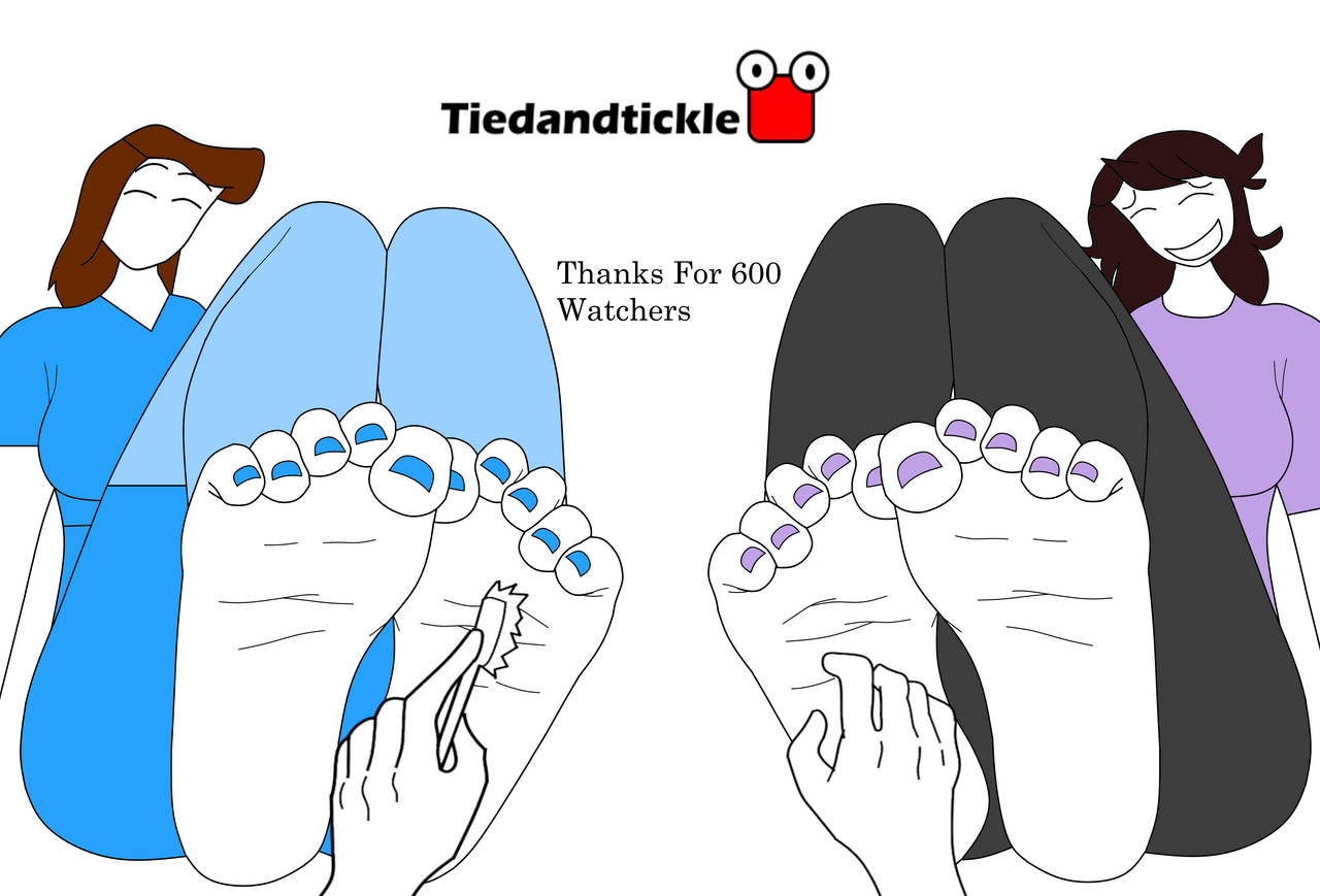 Rebecca and Jaiden Feet Tickle by Tiedandtickle on DeviantArt