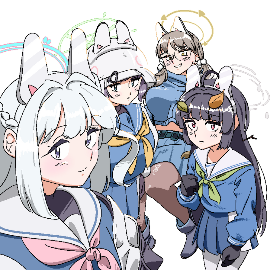 Blue Archive - RABBIT Platoon by 40Nix on DeviantArt