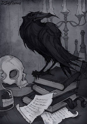 Once upon a Midnight Dreary by IrenHorrors Once upon a Midnight Dreary by IrenHorrors