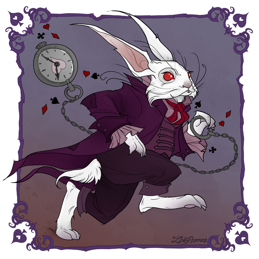 Follow the White Rabbit by IrenHorrors on DeviantArt