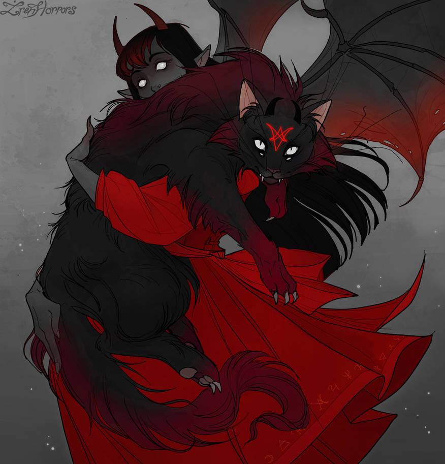 Demon Cat Script Demon Cat by IrenHorrors on DeviantArt