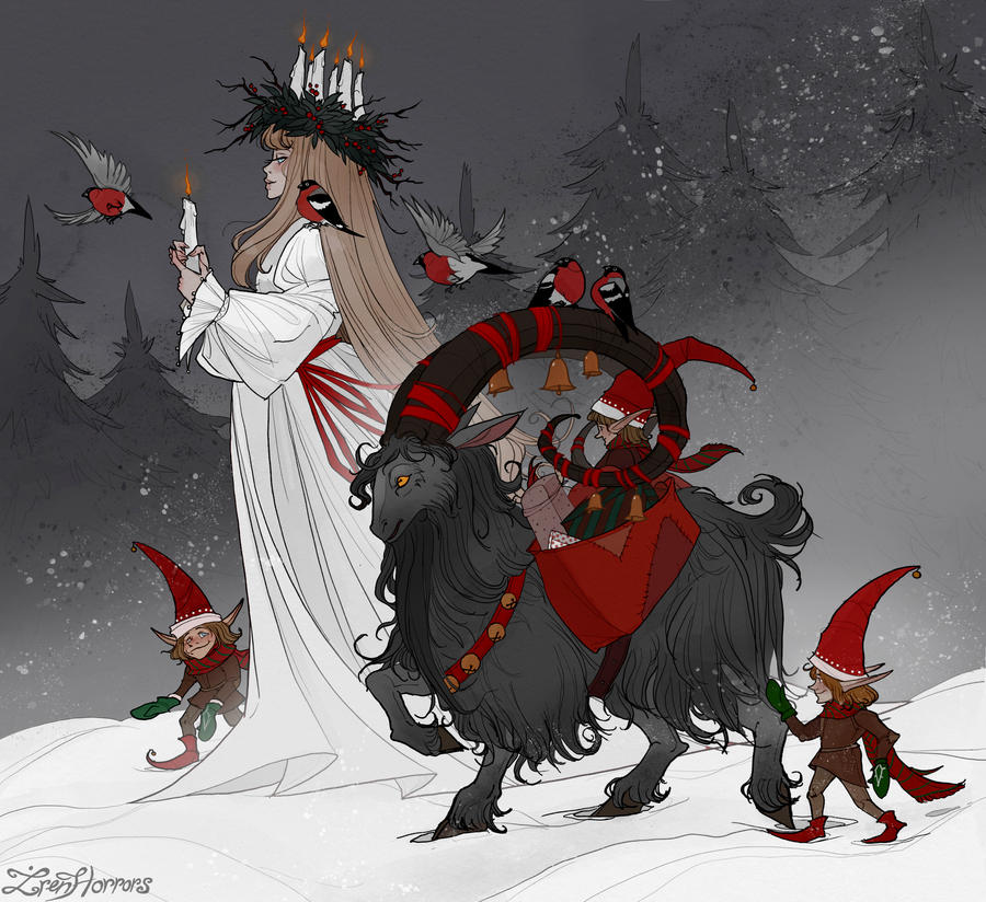 Yuletide Greetings by IrenHorrors on DeviantArt