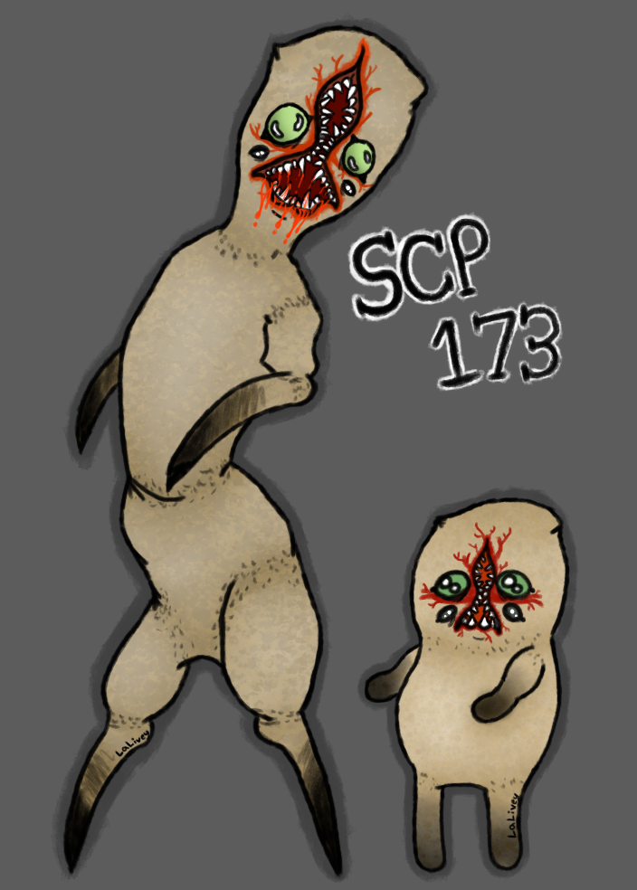 My SCP-173 Redesign : r/SCP