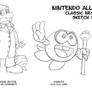Nintendo All-Stars 3 Sketches