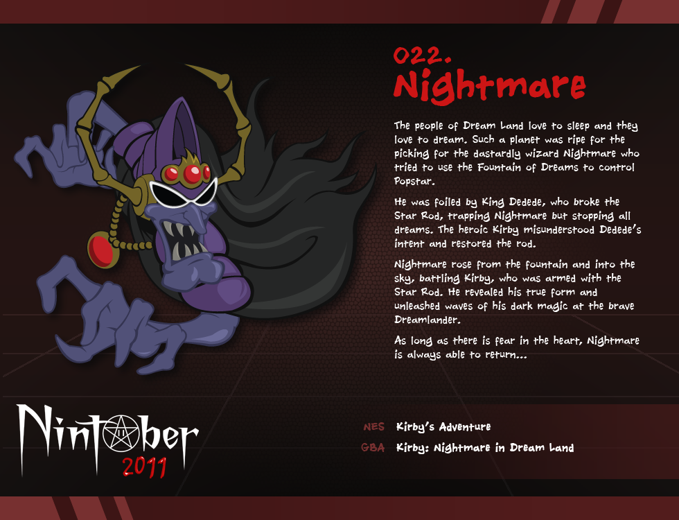 Nintober 022. Nightmare