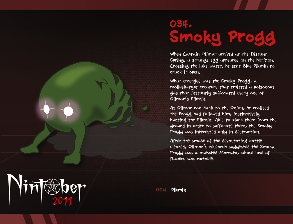 Nintober 034. Smoky Progg