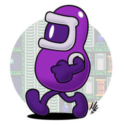 Eggplant Man from Wrecking Crew (NES)
