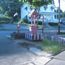 Pallet Wishing Well and  Pallet Fence