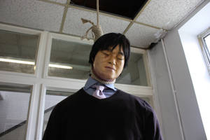 Life-size doll of me hanging05