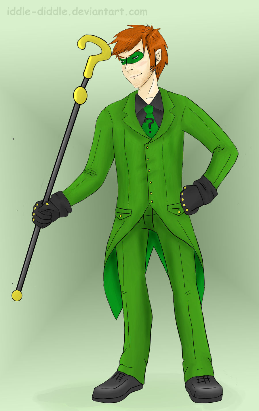 The Riddler by Iddle-Diddle on DeviantArt