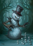 The Evil Snowman by Snugglestab