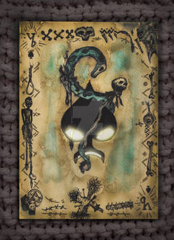 Voodoo Spades Card