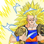 WWE World Heavyweight Champion Goku Supersaiyajin3