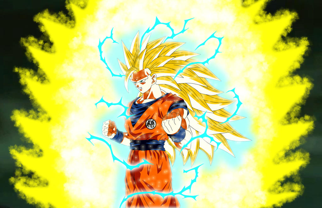 Raging Evolution Goku Super Saiyajin Rage 3 by gonzalossj3 on DeviantArt