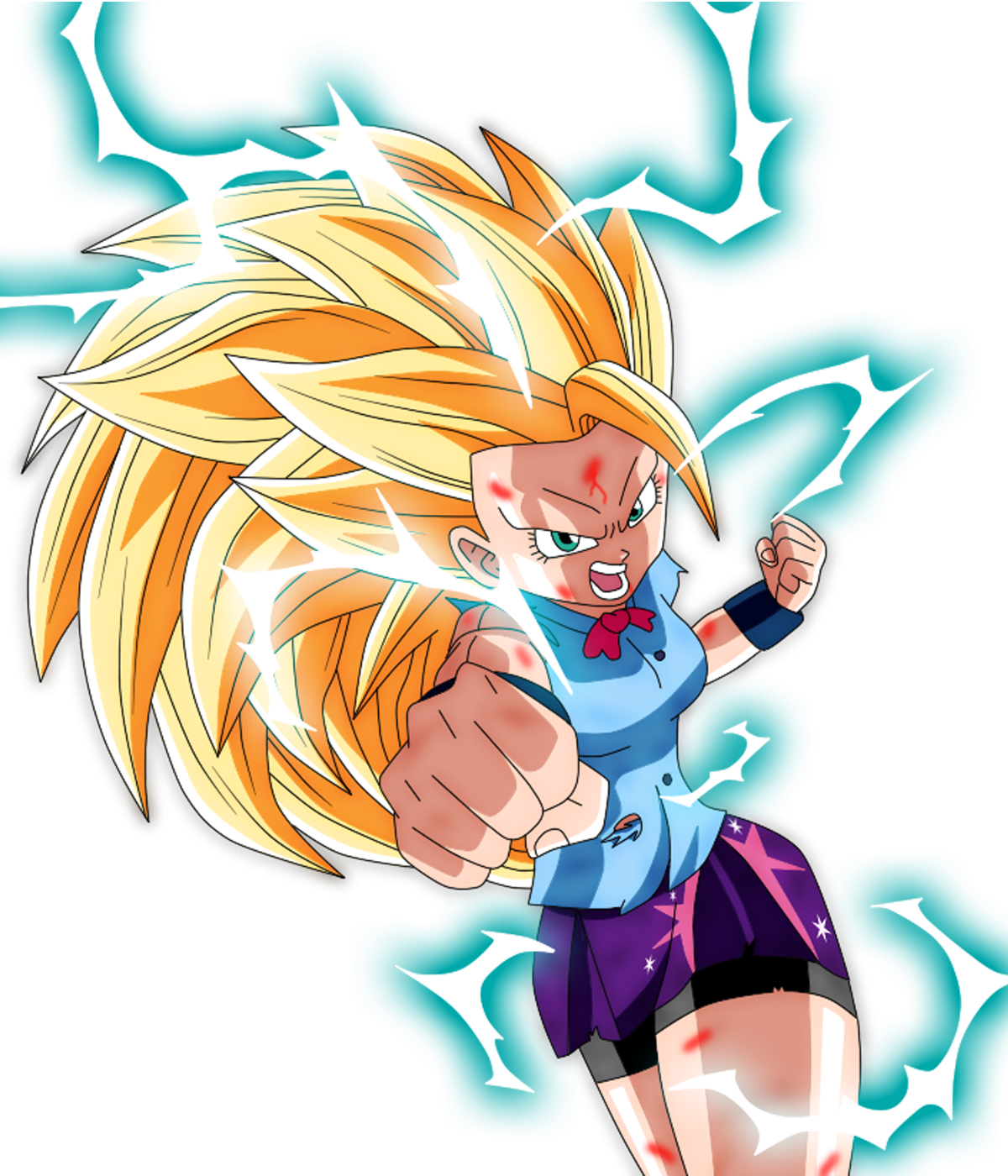 Super Saiyan 3 Pan DBZ BT3 Artwork by PrinceofDragonBallZ on DeviantArt