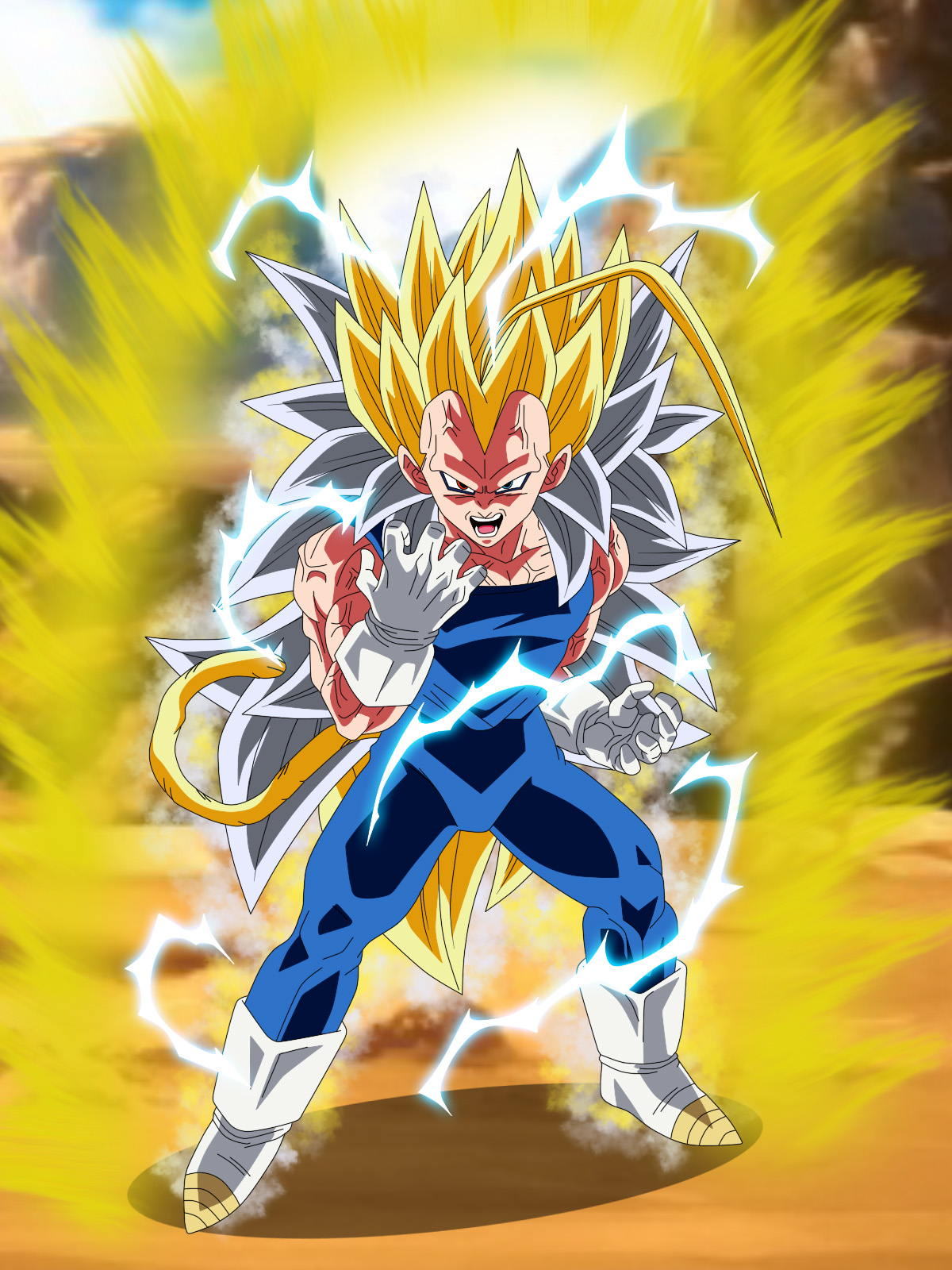 Vegeta Super Saiyajin 8