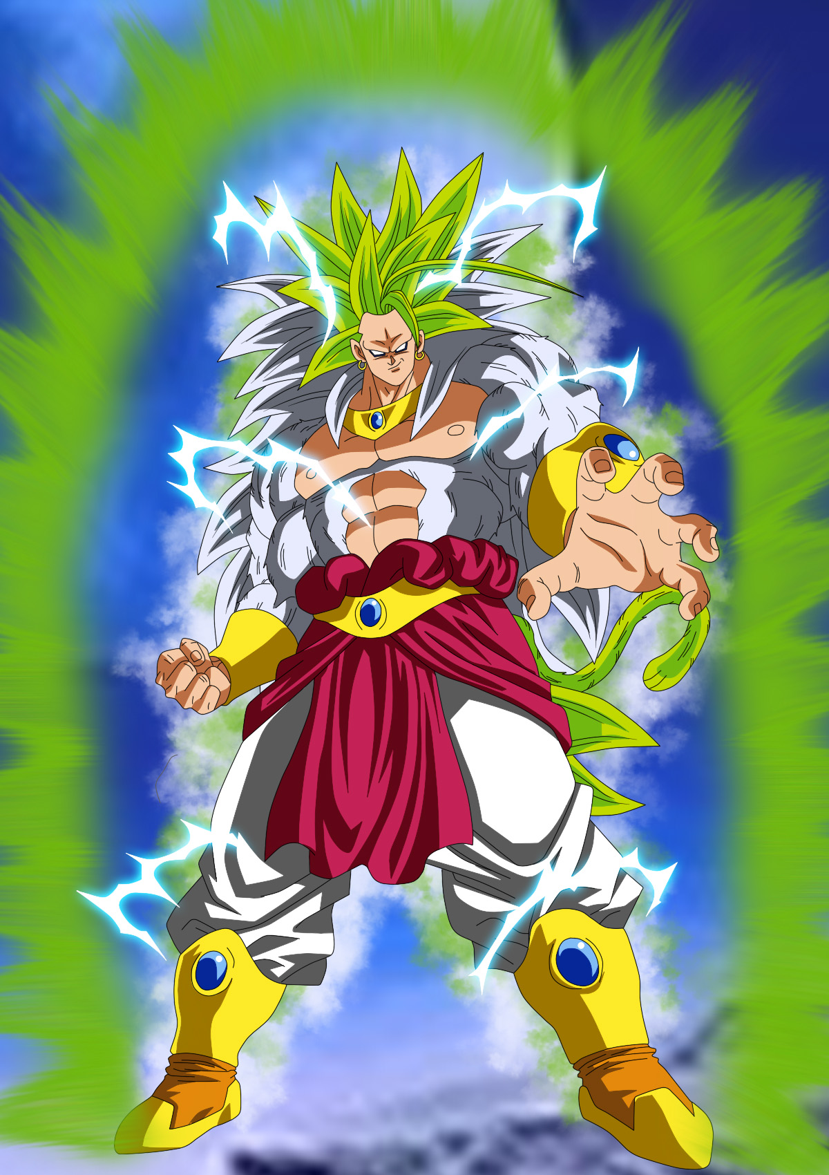 slideshow do broly:o lendário super Sayajin.