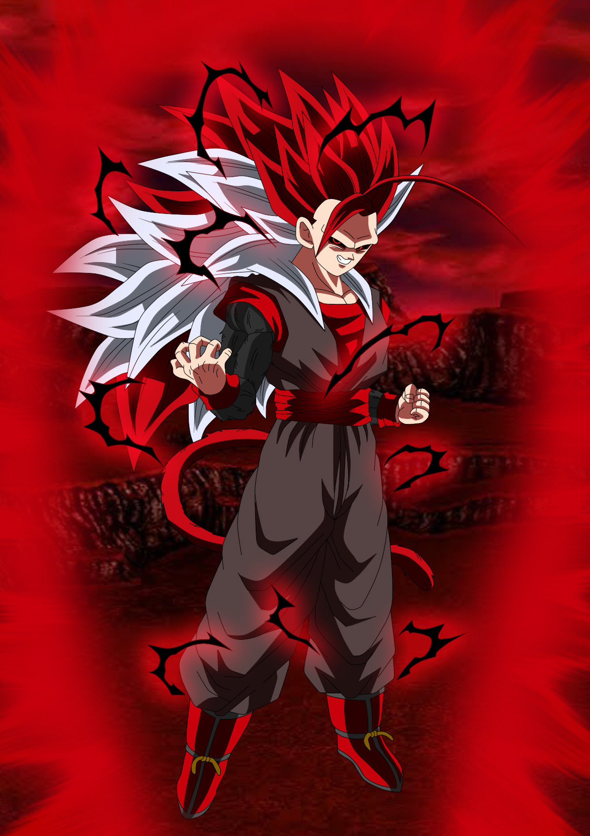 Evil Goku Super Saiyajin 8 by gonzalossj3 on DeviantArt Evil Goku Super Saiyajin 8 by gonzalossj3 on DeviantArt