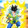 Goku Super Saiyajin Mystic 8 V2