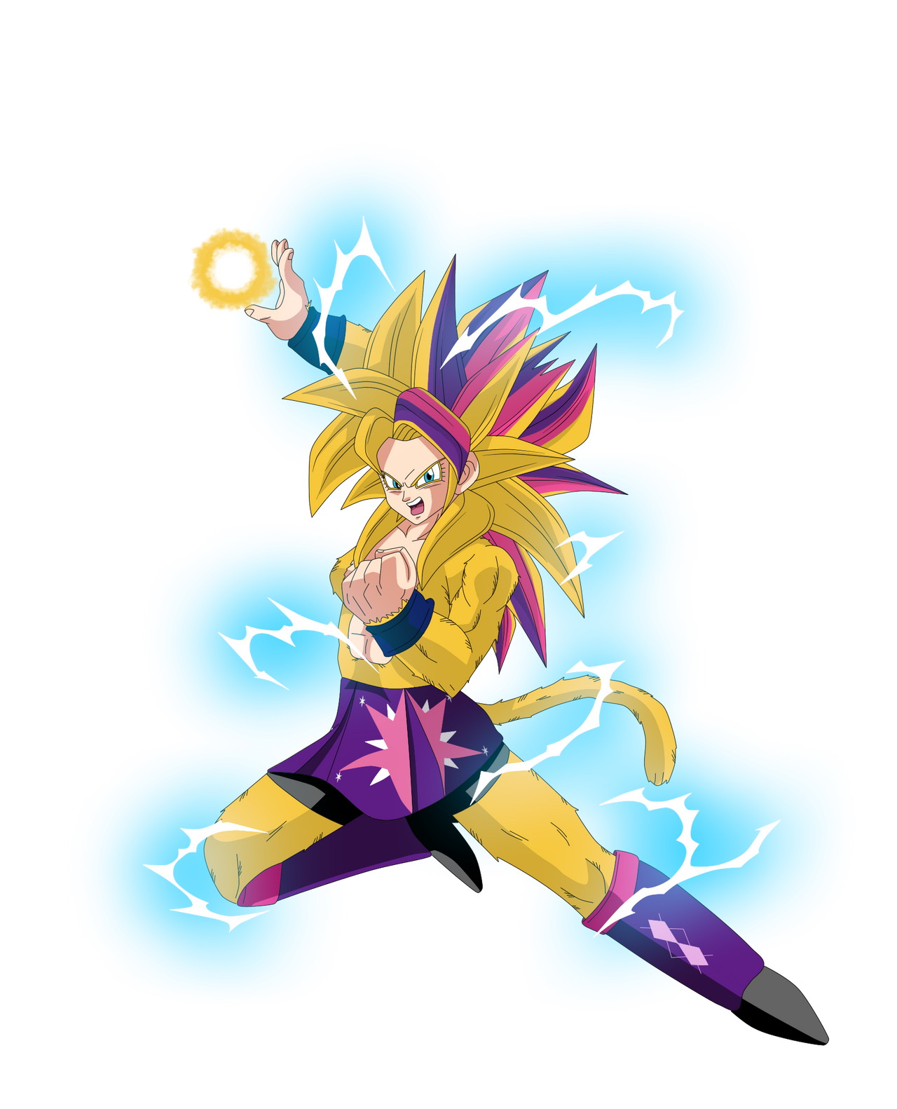 Twilight Super Saiyajin Mystic 4 Render by gonzalossj3 on DeviantArt