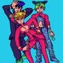 Josuke, Giorno and Jolyne