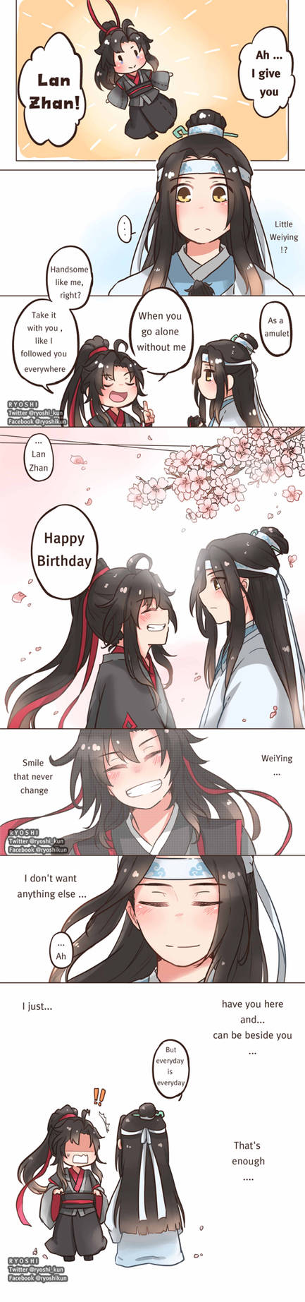Happy Birthday Wangji by RYOSHI-Gallery on DeviantArt