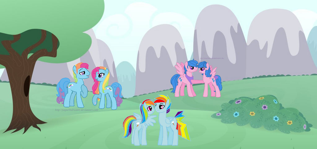 The Love of Rainbow Blitz and Dash's Generations