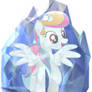 Rainbow Dash Is Frozen