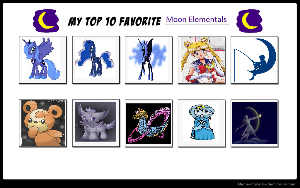 Top Ten Favourite Sun and Moon Characters