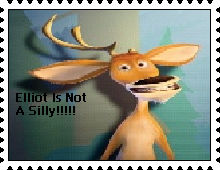 Elliot Is Not a Silly!!!!! Stamp