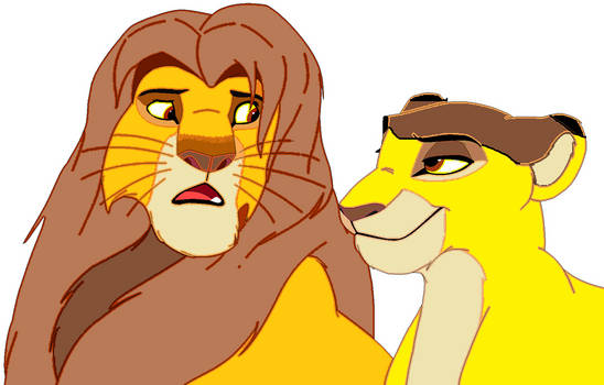 Bambi and Faline (The Lion King Style)